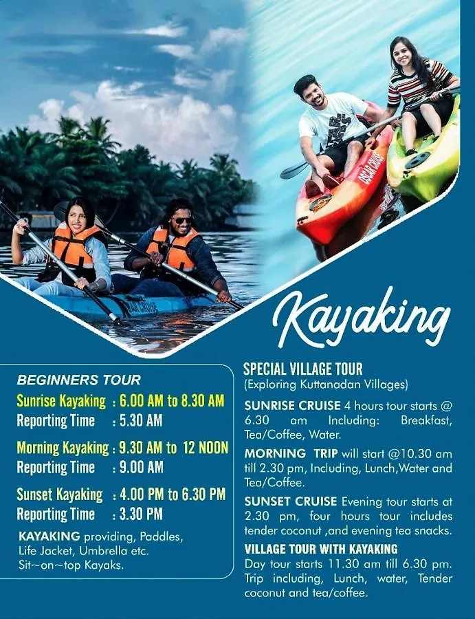 Rajatheeram Beach Homestay & Backwater Cruise Alleppey Alappuzha 0*,  India